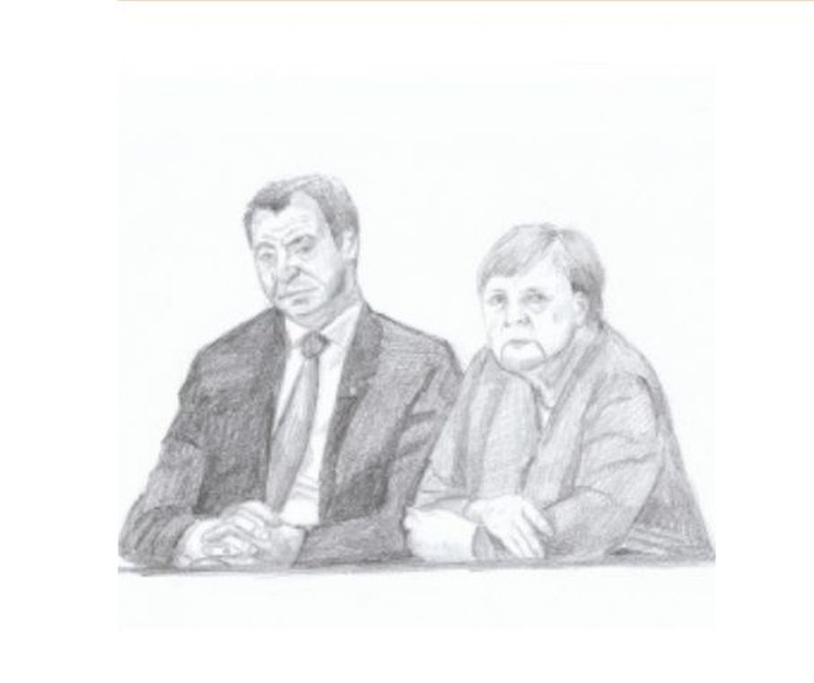 kresba aj text pochádzajú zo stránky Heinza Grilla wer-lenkt-der-welt-bez slov